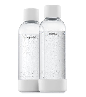 Mysoda premium carbonating bottle 1L with quick-lock for easy attachment to your device.