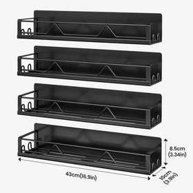 Mystozer black fridge organizer reduces clutter and speeds meal prep