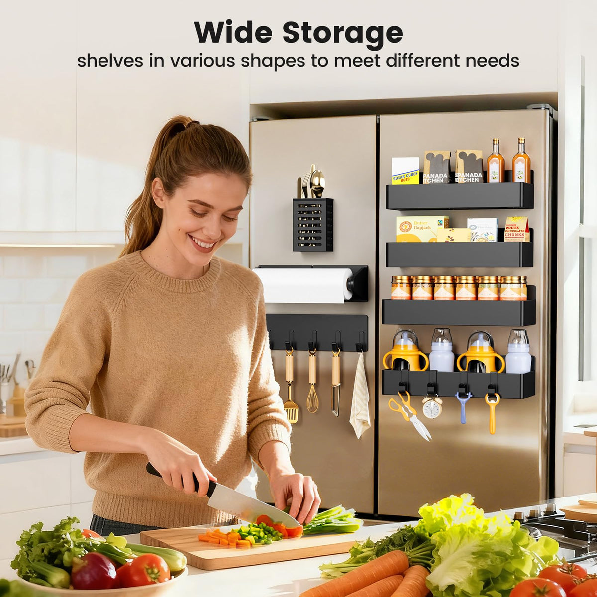 Mystozer easy no-drill installation saves time and space.