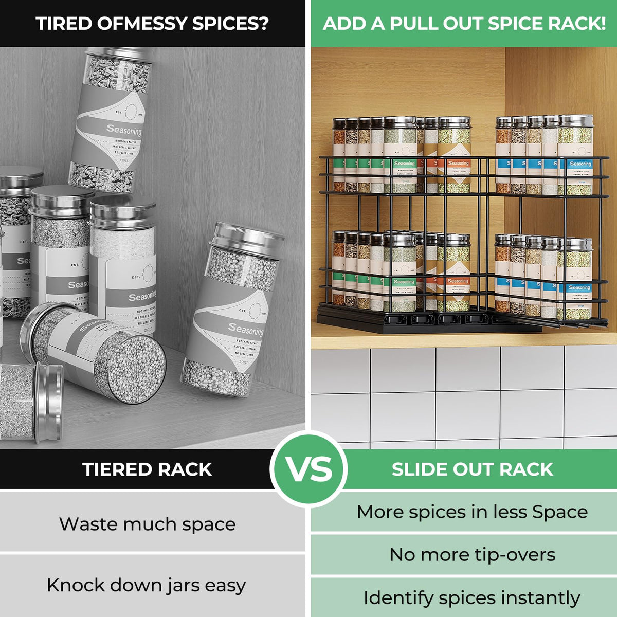 Mystozer spice rack warranty and dedicated support for buyers
