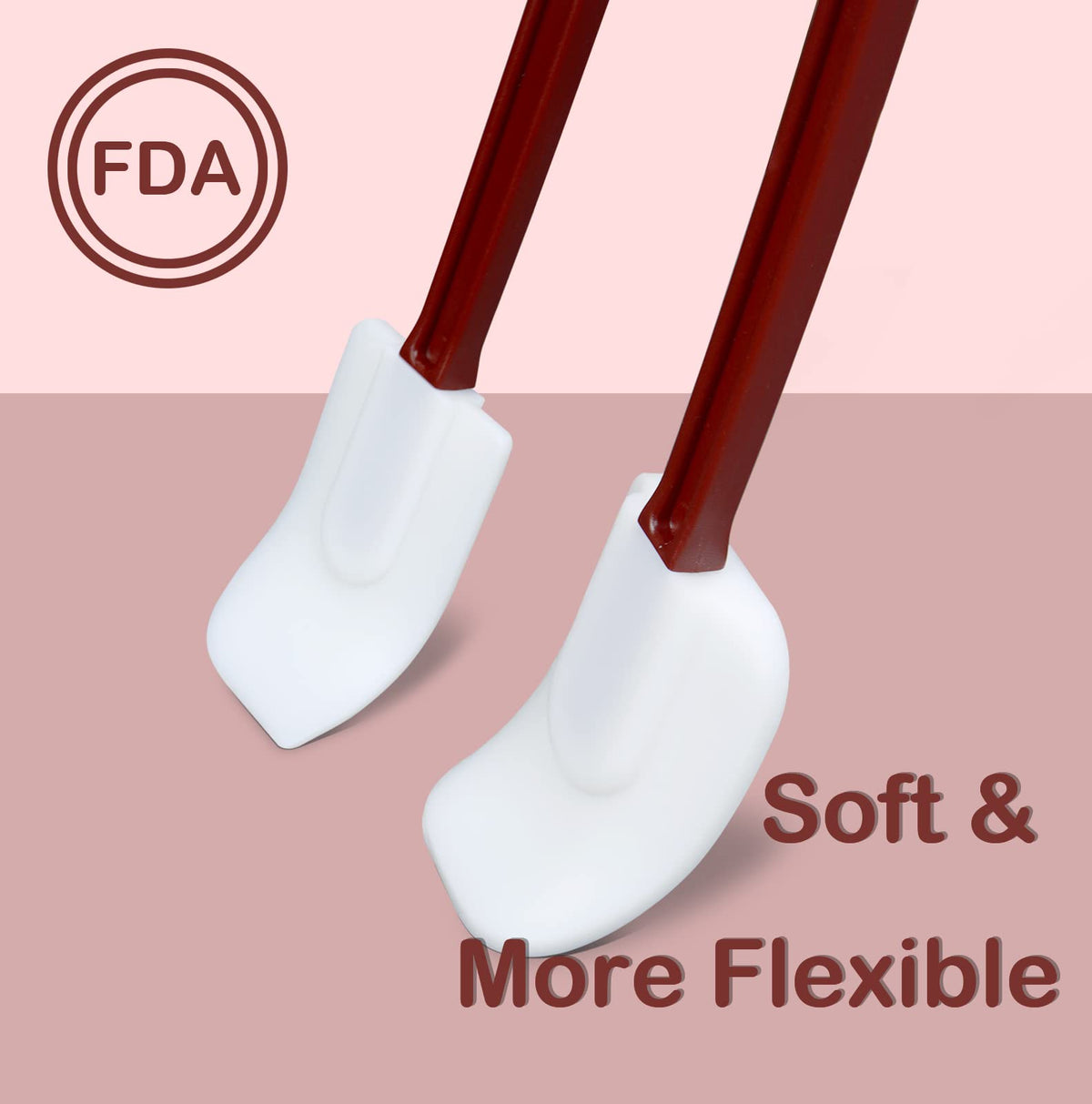 MYTASUY 14-inch silicone spatula reaches into large pots.