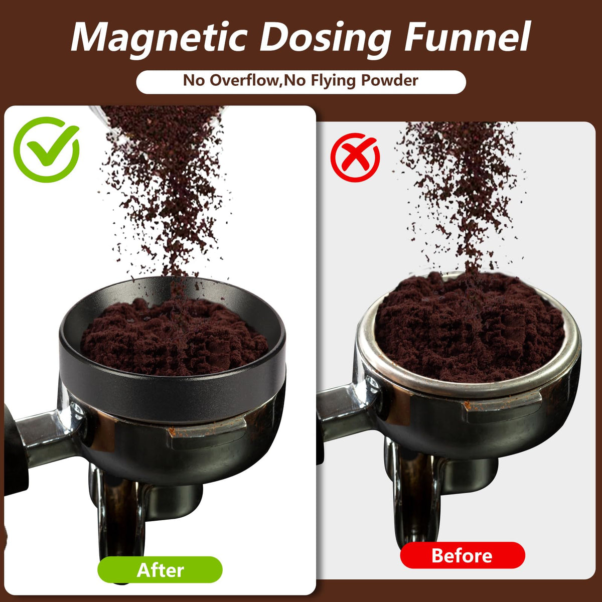 Mytdkxin double-headed brush cleans grind residues easily.