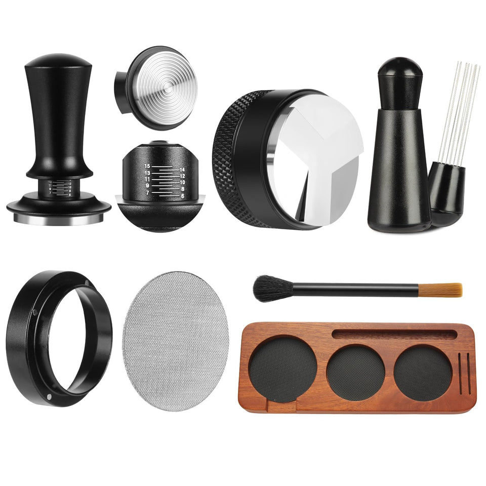 Mytdkxin 54mm espresso tamper delivers consistent extraction.