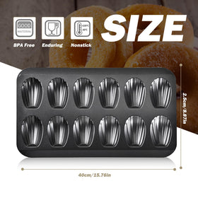 Myyaowl shell-shaped mold supports even heat for consistent results.
