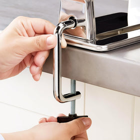 MZTOGR countertop clamp secures the machine during rolling.