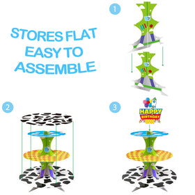 Nabenkalu high-quality cartoon print stand stands out at events.
