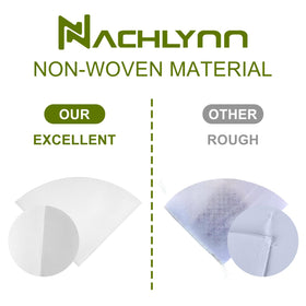 Nachlynn nonwoven filter cones set of 50 for clean oil filtration