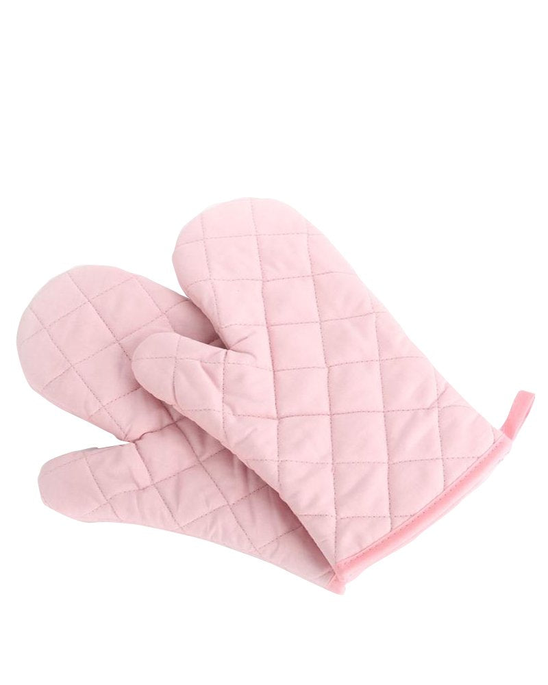 Nachvorn oven mitts pink provide heat-resistant protection for hot pans