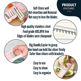 NACOLUS straight slicer provides uniform slices for sandwiches.