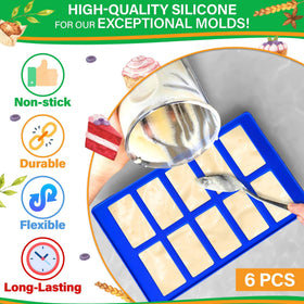 NADOBA silicone molds multiuse—great for candy, ice, or fondant.