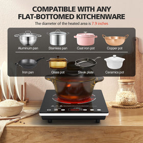 Nafewin compact cooktop in a dorm or small kitchen setup.