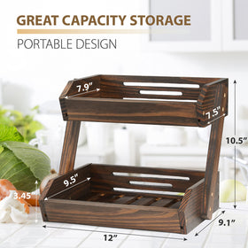 NAGAWOOD kitchen-counter display showing neat, stylish produce storage.