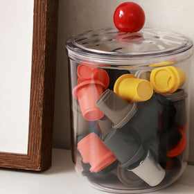 Nagpew airtight lid with silicone ring closeup for freshness