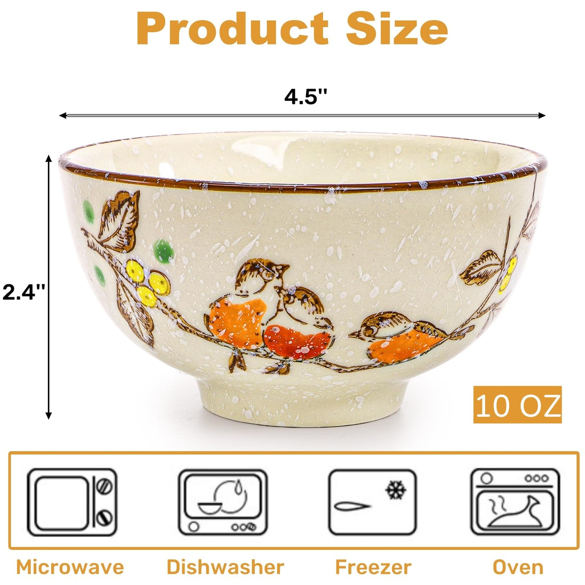 Nagpew fish pattern bowls add vibrant charm to breakfast cereals