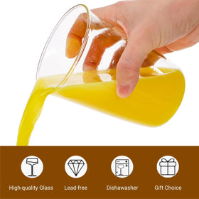Nagpew glass straws 7-8in extend sipping experience while reducing disposable waste.