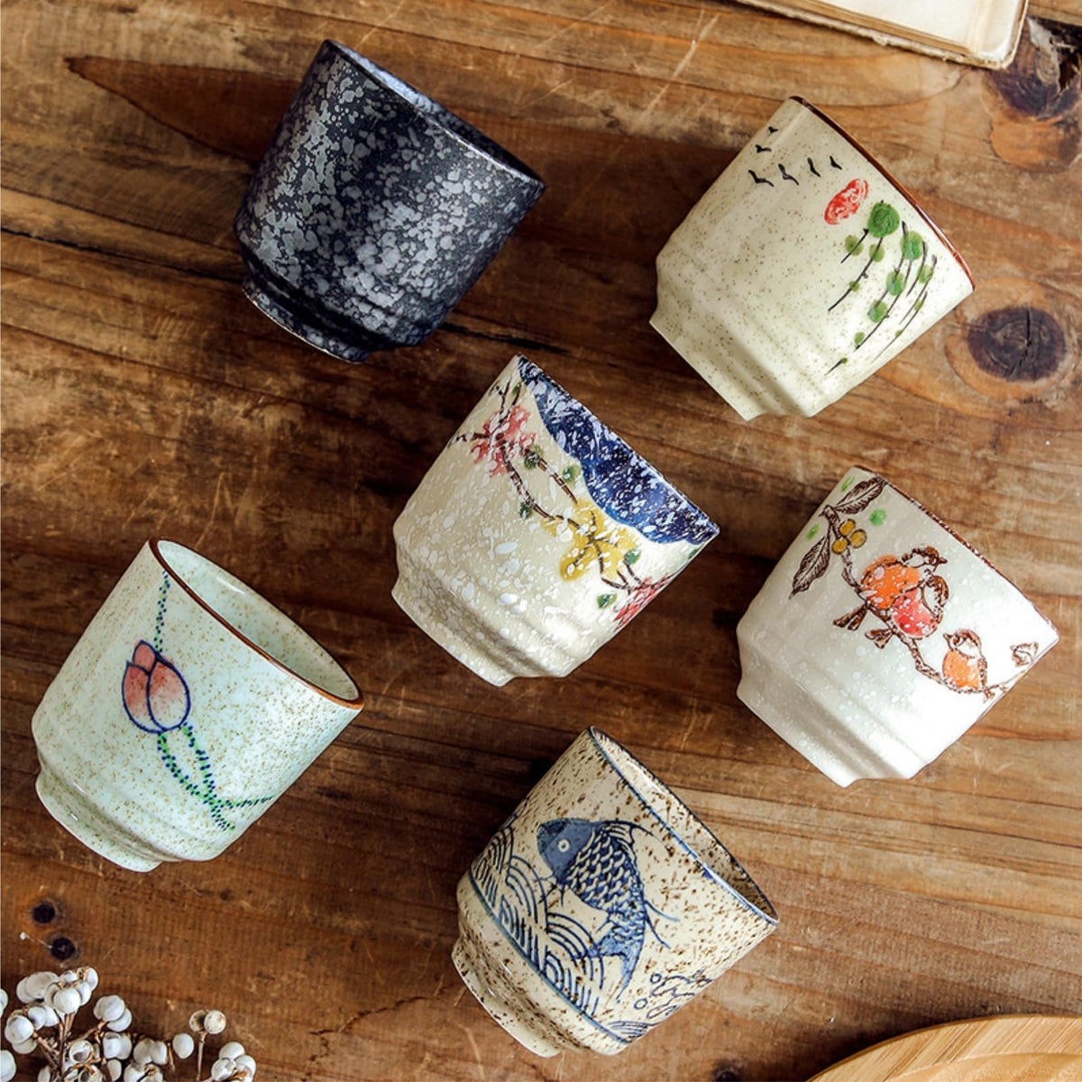 Nagpew high-fired lead-free teacups ensure safety and longevity.