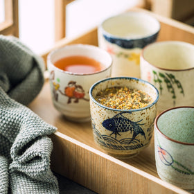 Nagpew microwave and dishwasher-safe teacups for easy care.