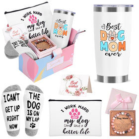 NaiCeay dog mom 20oz tumbler keeps drinks warm on the go
