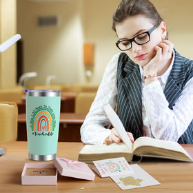 NaiCeay blank greeting card for teachers to write a personal message