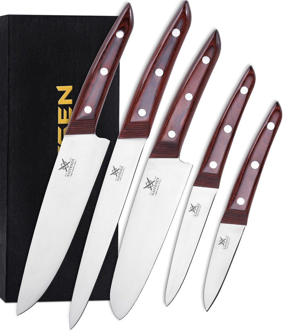 Naitesen 8-inch chef knife for precise chopping and even slices