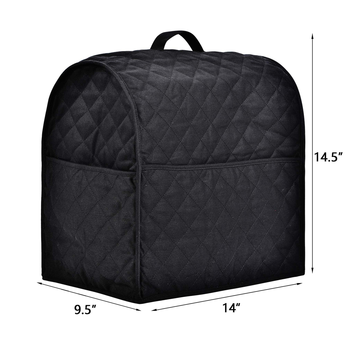 NALAN stand mixer cover with storage bag demonstrates easy transport and organization.