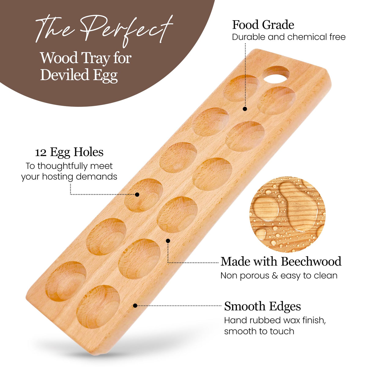 Namre' picnic and barbecue-friendly board for easy outdoor serving.