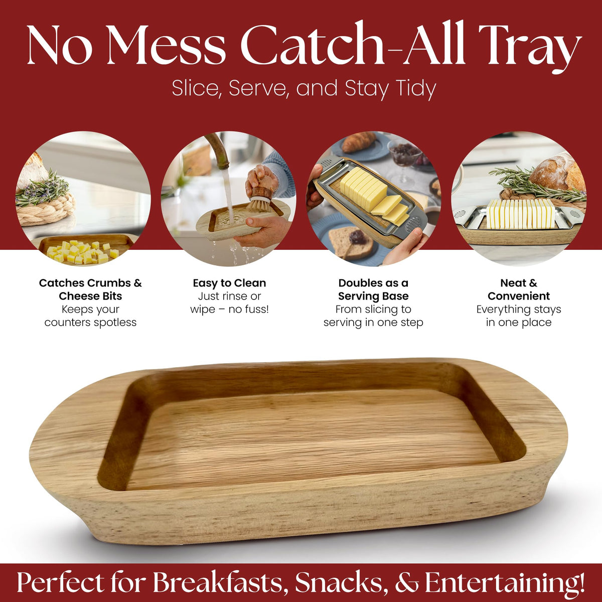 Namre' precision slicing delivers consistent thickness with minimal effort.