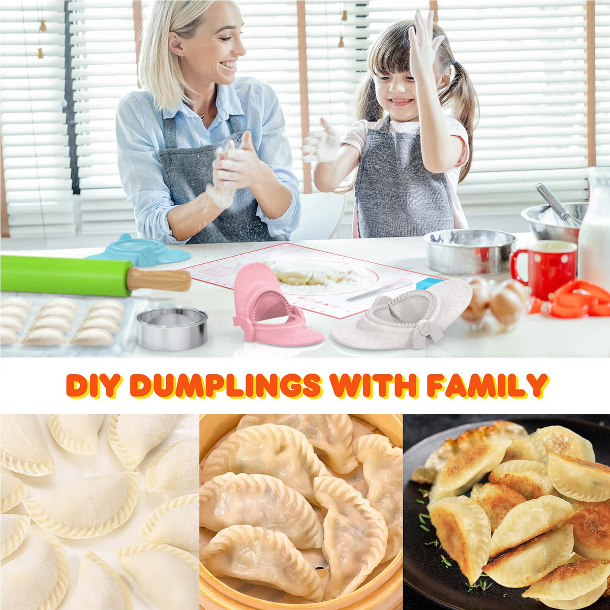 NAMUPIE beige kit offers durable, ergonomic kitchen tools.