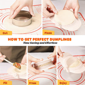 NAMUPIE filling spreader keeps filling neat and even.