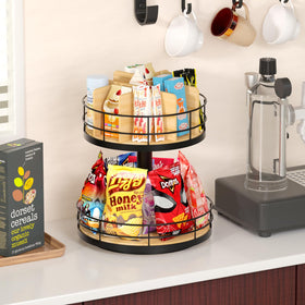 NANAGIFTREE breakroom snack display keeps popular items organized