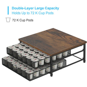 NANANARDOSO easy to assemble with four non-slip pads protects surfaces.