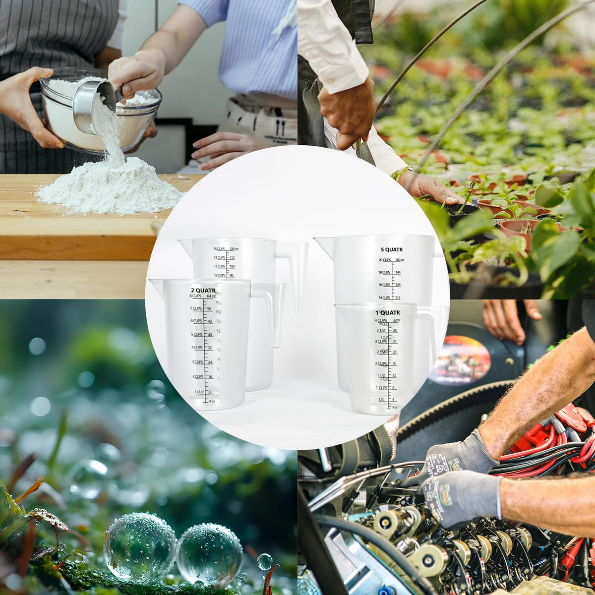 NaNaPaly multi-use pitcher fits kitchen, brewing, or pool tasks