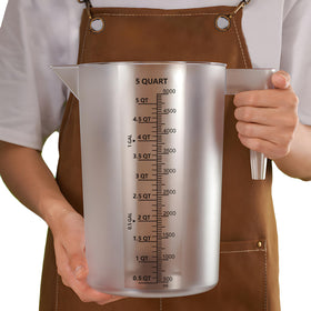 NaNaPaly measuring cup that is dishwasher safe for easy cleaning.