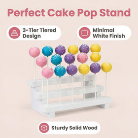 NANGOPOP collapsible pinewood stand offers easy storage after events.
