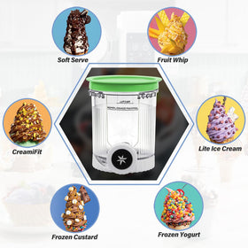 NANOBABY black silicone nozzle resists wear and leaks.