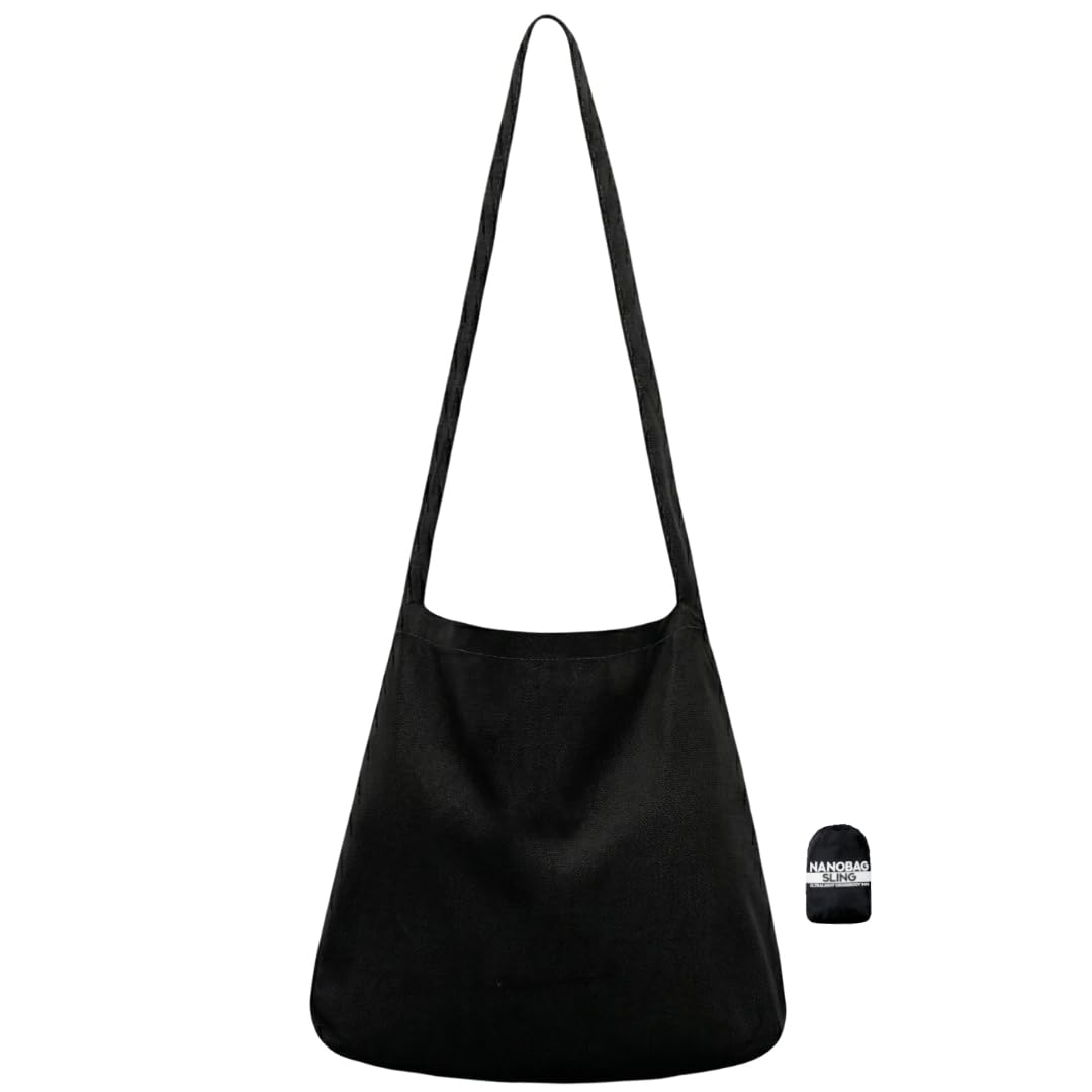 Nanobag Sling ultralight 19L in-pocket packability for travel.