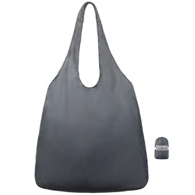 Nanobag ultralight tote folded in pocket for ultra-convenient carry.