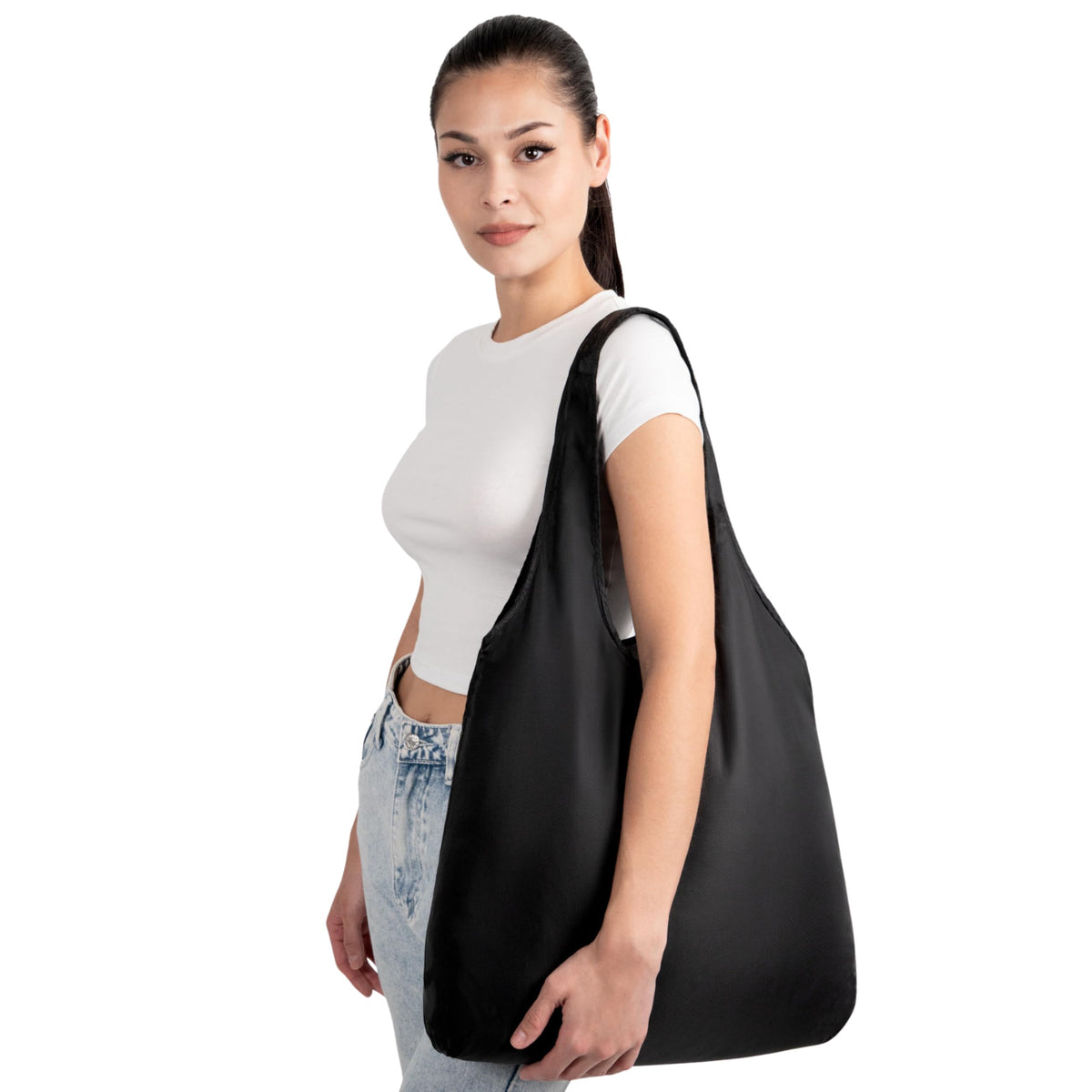 Nanobag Ultralight XL pocket-size packability for travel and errands.