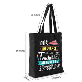 NANOOER large-capacity-canvas-tote carries books and daily items.