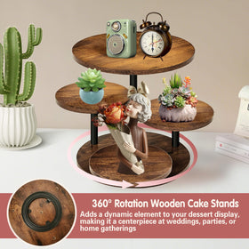 NANXITU cupcake tower holds up to 50 cupcakes for party spreads