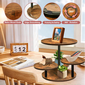 NANXITU wooden dessert stand offers sturdy timber for lasting use