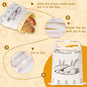 NANYI eco-friendly materials highlight sustainable beeswax bread bags