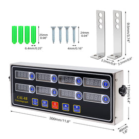 NAOEDEAH loud alarm helps signal in noisy restaurant environments.