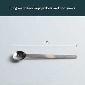 Naoki Matcha Modern Starter Set stainless steel spoon for accurate scoops