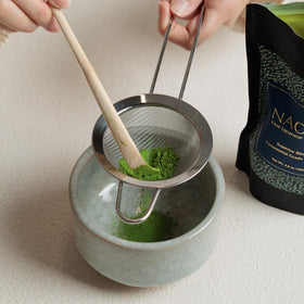Naoki Matcha chashaku scoop ensures precise, mess-free measurement.