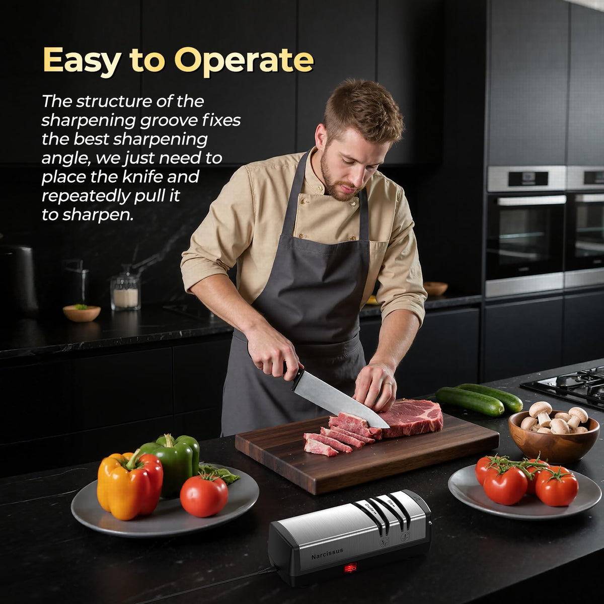 Narcissus S867 30-watt motor with worldwide voltage compatibility for stable performance.