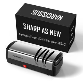 Narcissus S867 warranty information indicating 12-month replacement or refund with 24-month service.