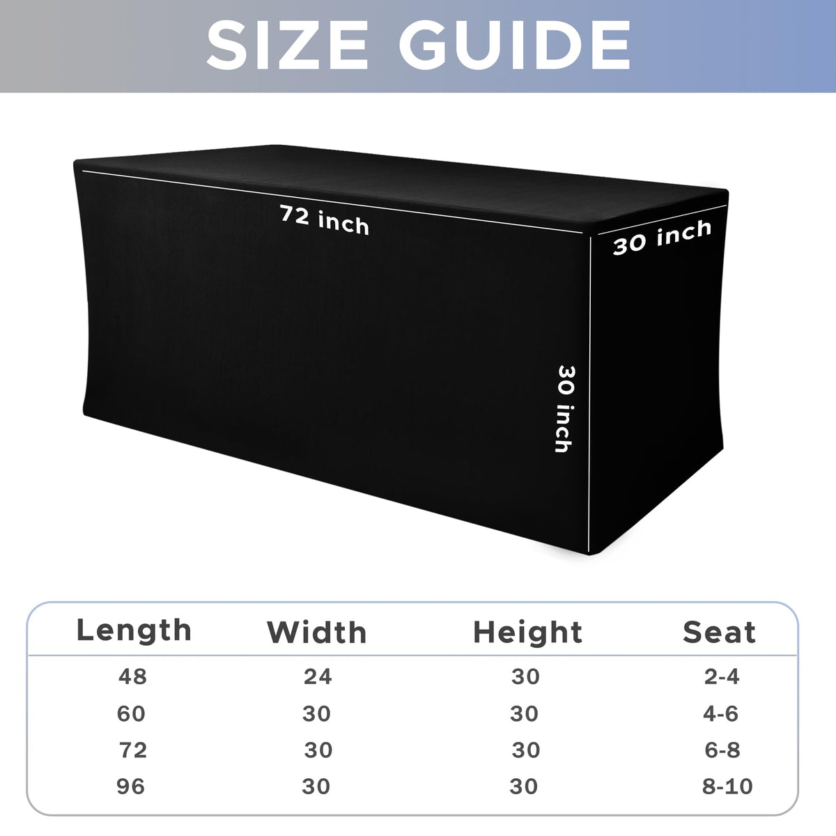 Nasitos 4-pack keeps multiple party tables ready for events