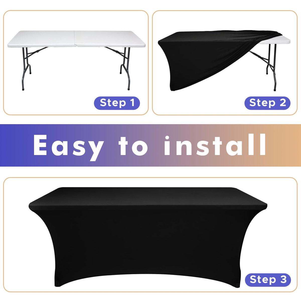 Nasitos 4-foot coverage suitable for trade shows and craft fairs.