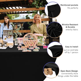 Nasitos one-person setup enables quick on-and-off at events.